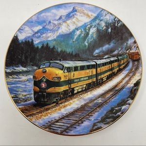 Hamilton Golden Age of American Railroads Plate